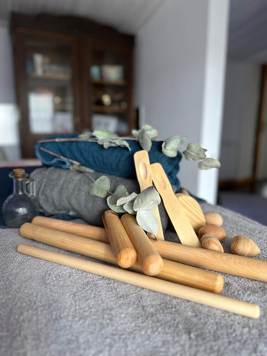 Zirbenholz Massage
